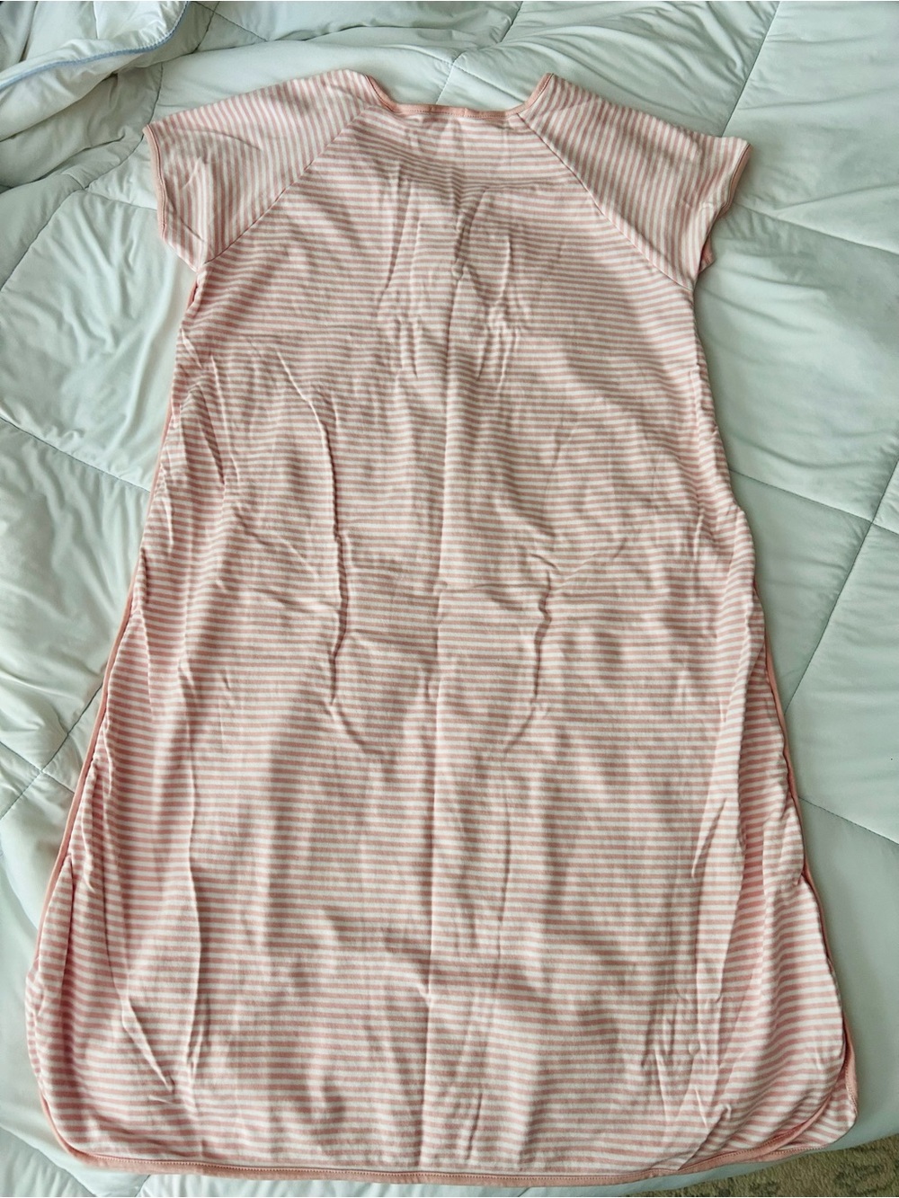 LAKE pajamas Maternity Nightgown XXS English Rose Stripe - Picture 5 of 5